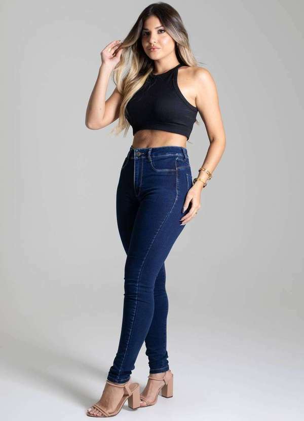 Sawary - Calça Jeans Sawary Super Lipo - 277319 Azul 3