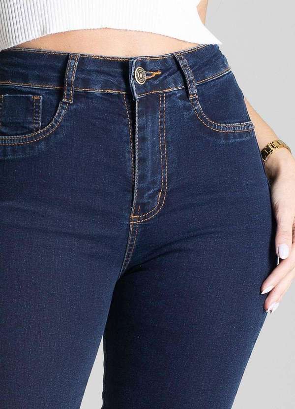 Sawary - Calça Jeans Sawary Super Lipo Boot Cut - 281415 Azul 5