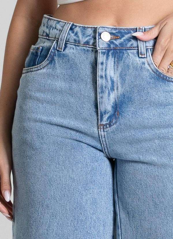 Sawary - Calça Jeans Sawary Super Wide Leg - 281553 Azul 5