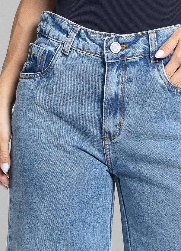 Sawary - Calça Jeans Sawary Super Wide Leg - 281753 Azul 5