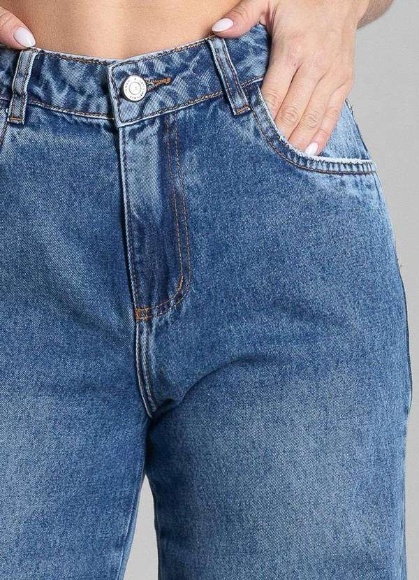 Sawary - Calça Jeans Sawary Super Wide Leg - 281799 Azul 5