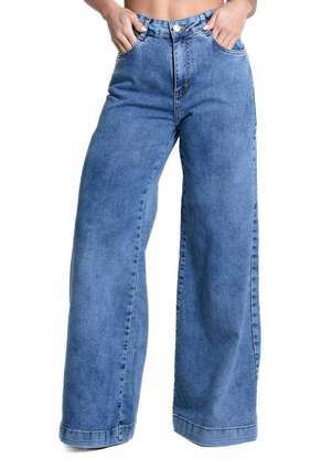 Calça Jeans Sawary Super Wide Leg - 282073 - SAWARY