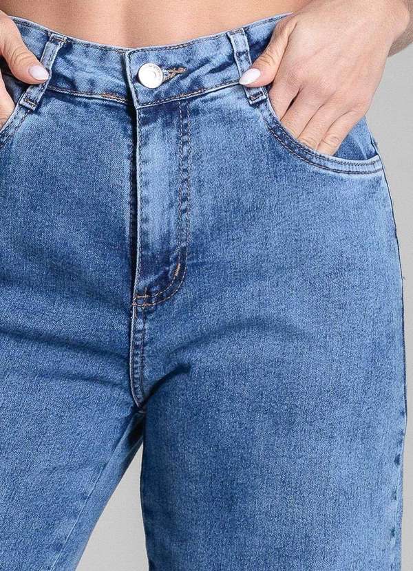 Sawary - Calça Jeans Sawary Super Wide Leg - 282073 Azul 5