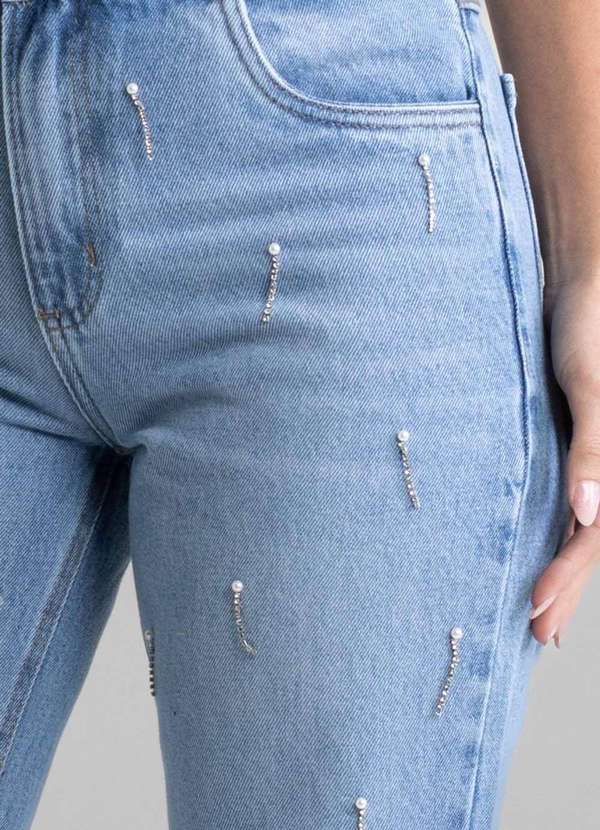 Sawary - Calça Jeans Sawary Wide Leg - 279284 Azul 6