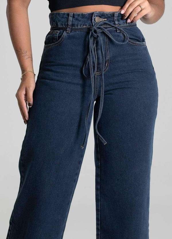 Sawary - Calça Jeans Sawary Wide Leg - 279431 Azul 6