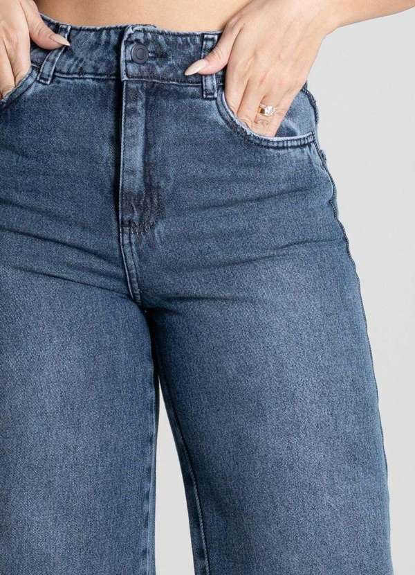Sawary - Calça Jeans Sawary Wide Leg - 279600 Azul 5