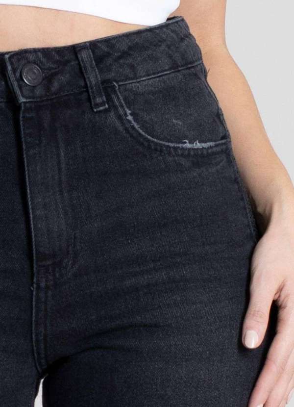 Sawary - Calça Jeans Sawary Wide Leg - 279911 Preto 4