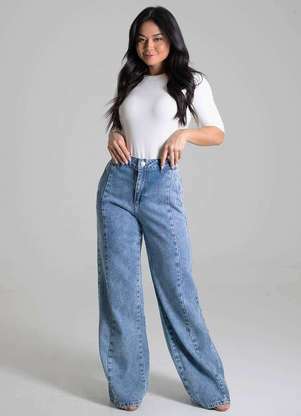 Calça Jeans Sawary Wide Leg - 280094 - SAWARY