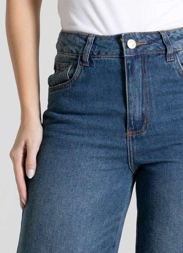 Sawary - Calça Jeans Sawary Wide Leg - 280127 Azul 5