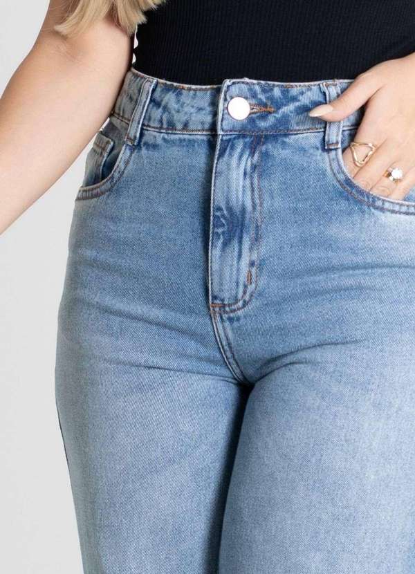 Sawary - Calça Jeans Sawary Wide Leg - 280129 Azul 5