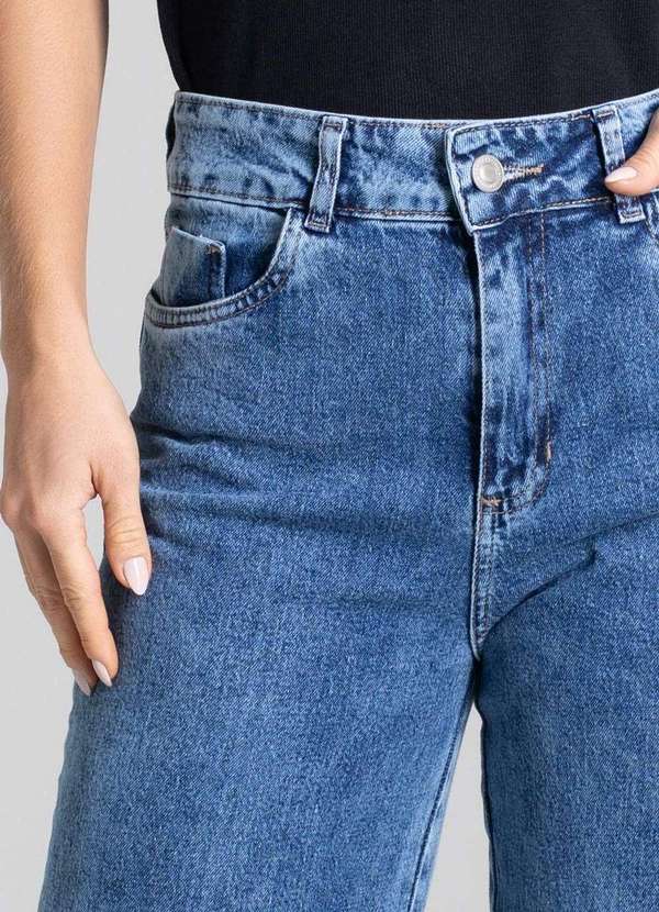 Sawary - Calça Jeans Sawary Wide Leg - 280132 Azul 5