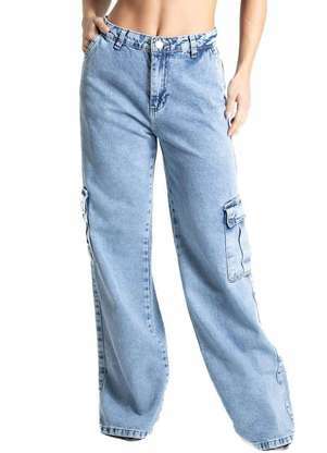 Calça Jeans Sawary Wide Leg - 280217 - SAWARY