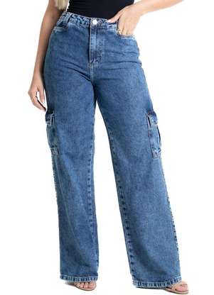 Calça Jeans Sawary Wide Leg - 280218 - SAWARY