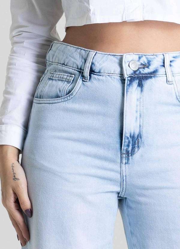 Sawary - Calça Jeans Sawary Wide Leg - 280311 Azul 6