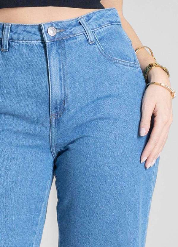 Sawary - Calça Jeans Sawary Wide Leg - 280367 Azul 5