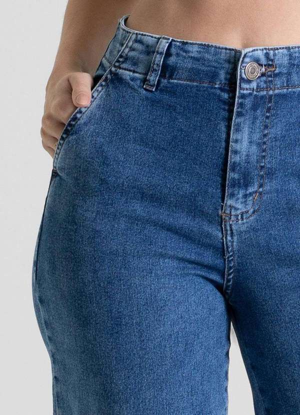 Sawary - Calça Jeans Sawary Wide Leg - 280447 Azul 4