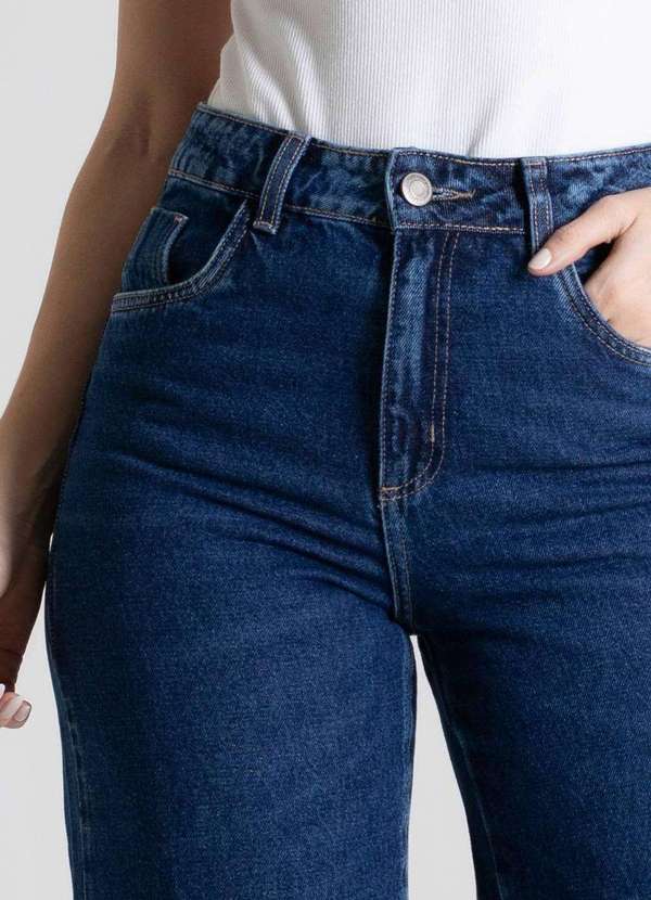 Sawary - Calça Jeans Sawary Wide Leg - 280493 Azul 3