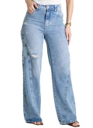 Calça Jeans Sawary Wide Leg - 280524 - SAWARY