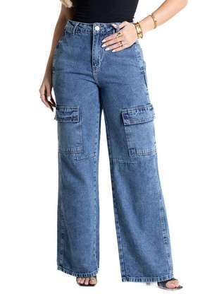 Calça Jeans Sawary Wide Leg - 280998 - SAWARY