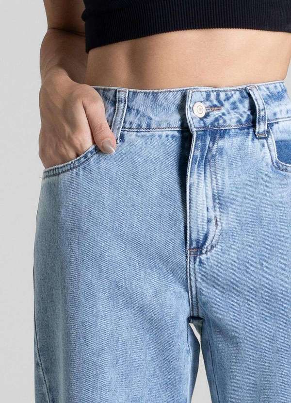 Sawary - Calça Jeans Sawary Wide Leg - 281018 Azul 5