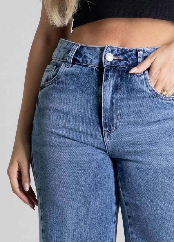 Sawary - Calça Jeans Sawary Wide Leg - 281042 Azul 5