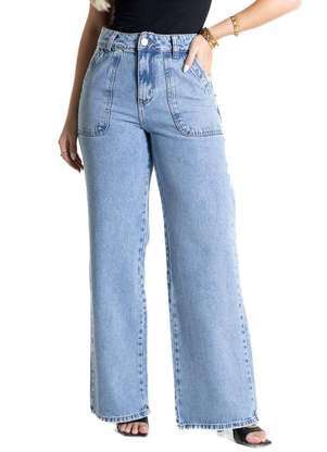 Calça Jeans Sawary Wide Leg - 281135 - SAWARY