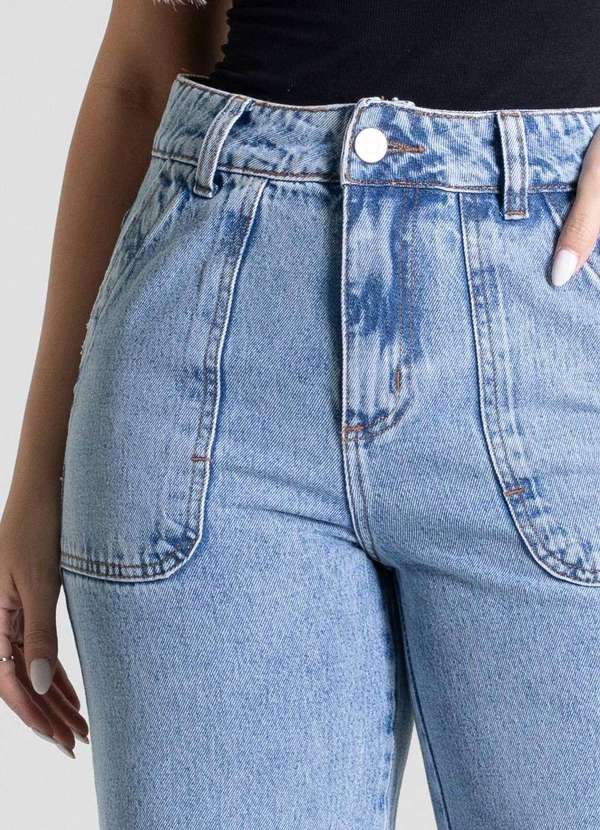 Sawary - Calça Jeans Sawary Wide Leg - 281135 Azul 5