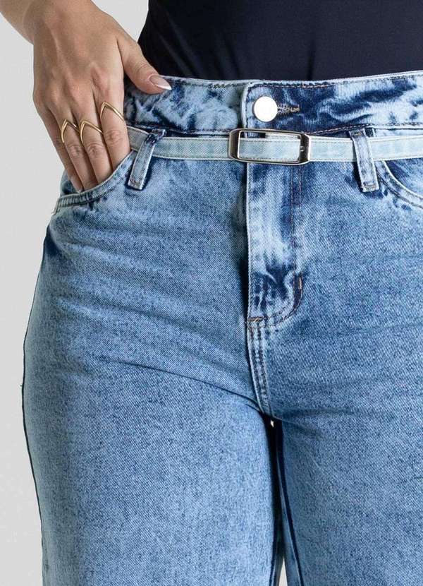 Sawary - Calça Jeans Sawary Wide Leg - 281147 Azul 5