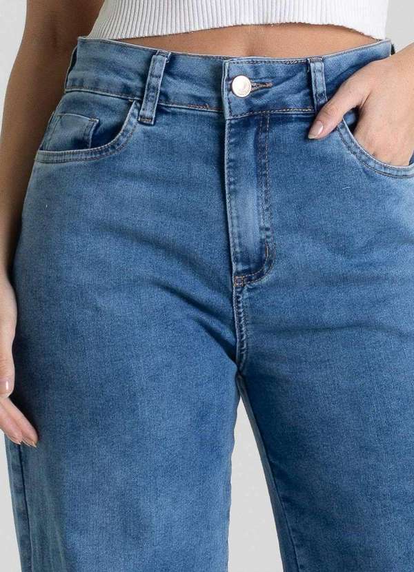 Sawary - Calça Jeans Sawary Wide Leg - 281592 Azul 5