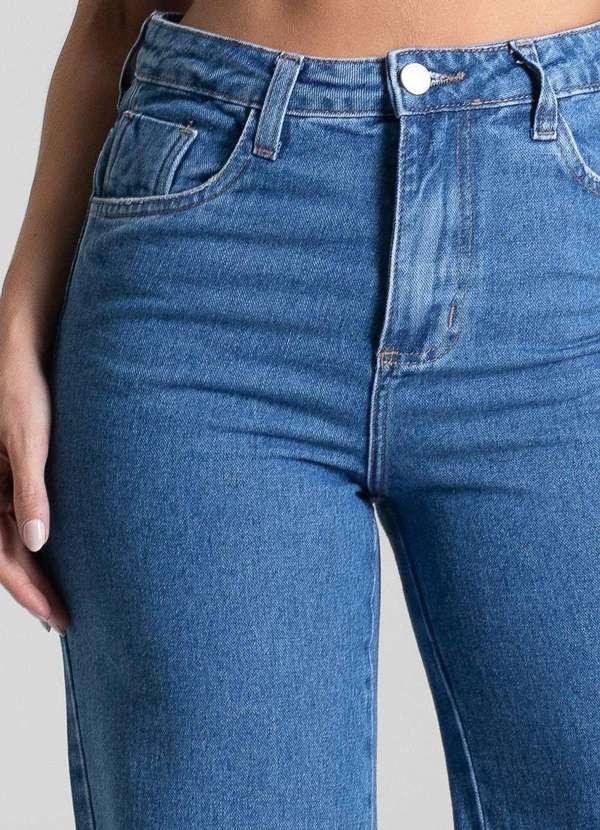 Sawary - Calça Jeans Sawary Wide Leg - 281607 Azul 5