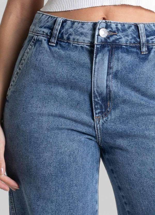 Sawary - Calça Jeans Sawary Wide Leg - 281655 Azul 5