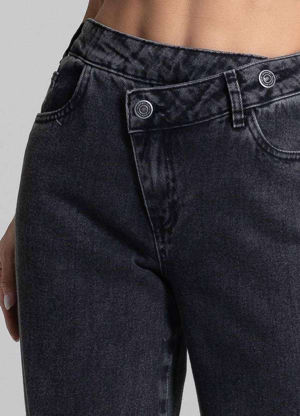 Sawary - Calça Jeans Sawary Wide Leg - 281665 Preto 5