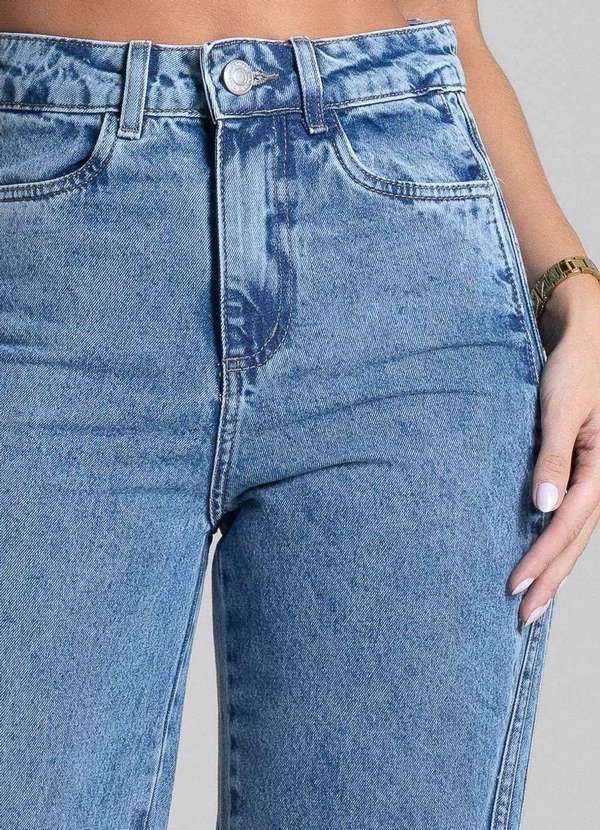 Sawary - Calça Jeans Sawary Wide Leg - 281712 Azul 5