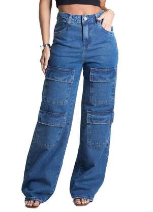 Calça Jeans Sawary Wide Leg - 281714 - SAWARY