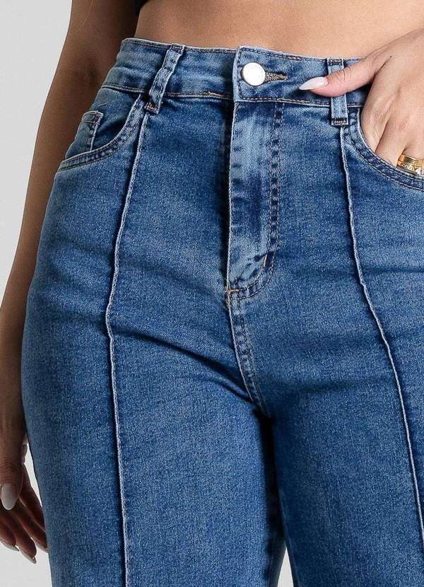 Sawary - Calça Jeans Sawary Wide Leg - 281764 Azul 5