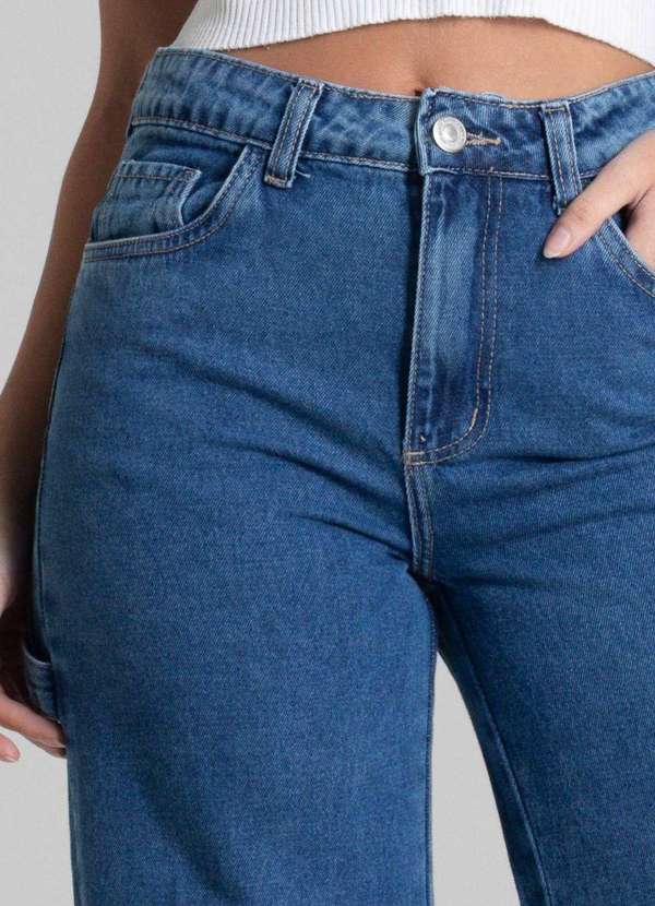 Sawary - Calça Jeans Sawary Wide Leg - 281921 Azul 5