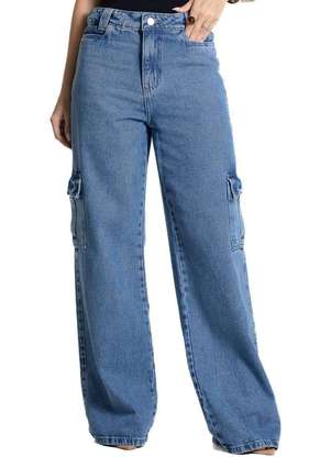 Calça Jeans Sawary Wide Leg - 282002 - SAWARY
