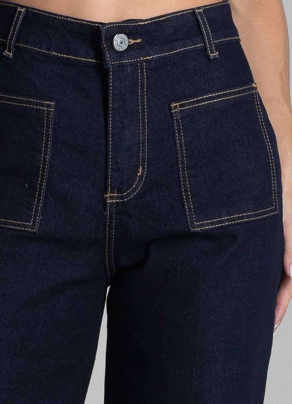 Sawary - Calça Jeans Sawary Wide Leg - 282030 Azul 5