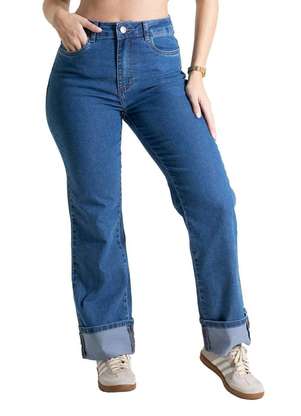 Sawary - Calça Jeans Sawray Wide Leg Petit - 279939 - SAWARY