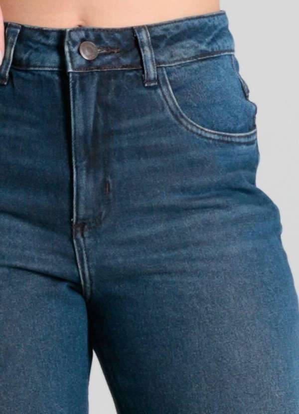 Sawary - Calça Jeans Sawary Wide Leg Petit - 280361 Azul 5