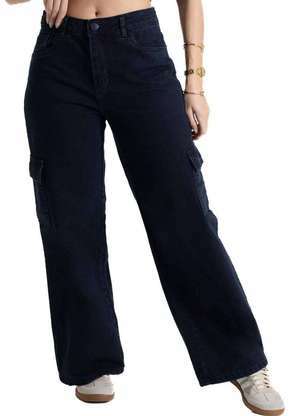 Calça Jeans Sawary Wide Leg Petit - 280590 - SAWARY