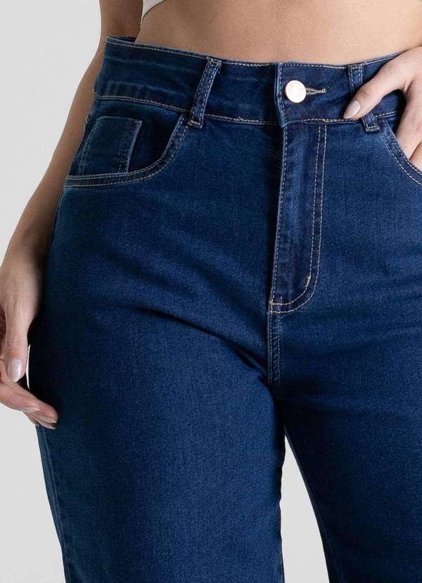 Sawary - Calça Jeans Sawary Wide Leg Petit - 280852 Azul 5