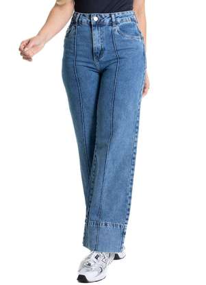 Calça Jeans Sawary Wide Leg Petit - 280900 - SAWARY