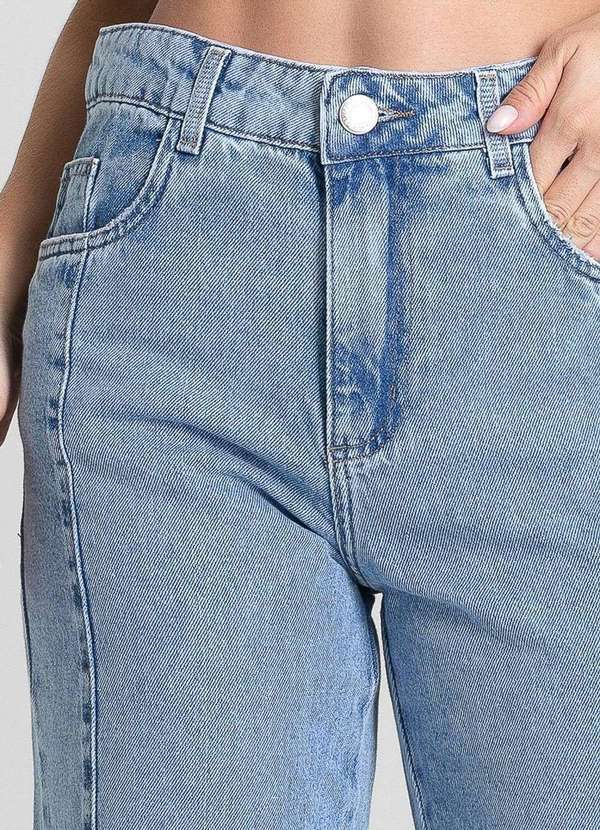 Sawary - Calça Jeans Sawary Wide Leg Petit - 281871 Azul 5