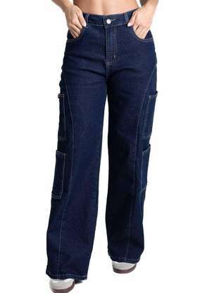 Calça Jeans Sawary Wide Leg Petit - 281899 - SAWARY