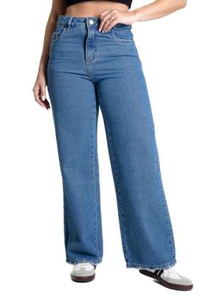 Calça Jeans Sawary Wide Leg Petit - 281937 - SAWARY