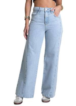 Calça Jeans Sawary Wide Leg Petit - 281972 - SAWARY