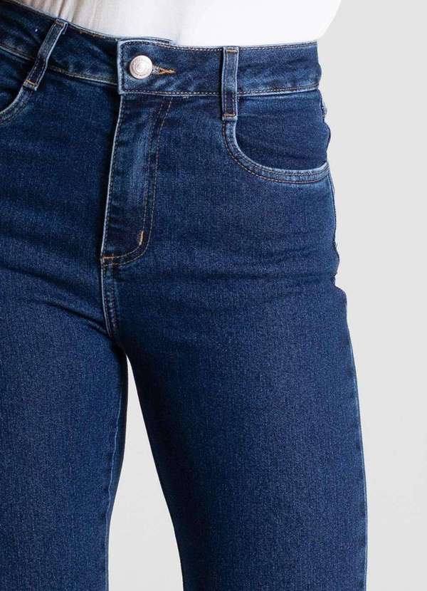 Sawary - Calça Jeans Sawray Wide Leg Cropped - 280099 Azul 5