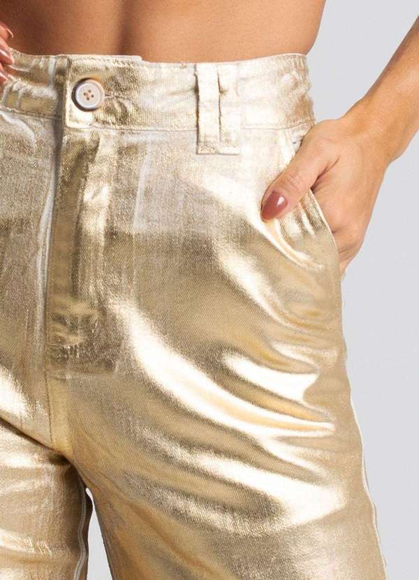 Sawary - Calça Linho Sawary Mom Bege 5