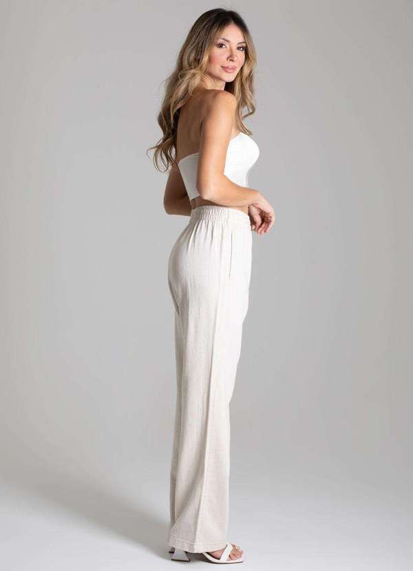 Sawary - Calça Linho Sawary Reta Calça Linho Sawary Reta - 276244 34 3